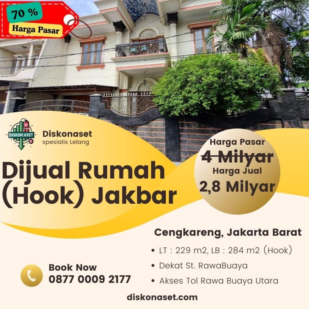 Dijual Rumah Jakarta Barat