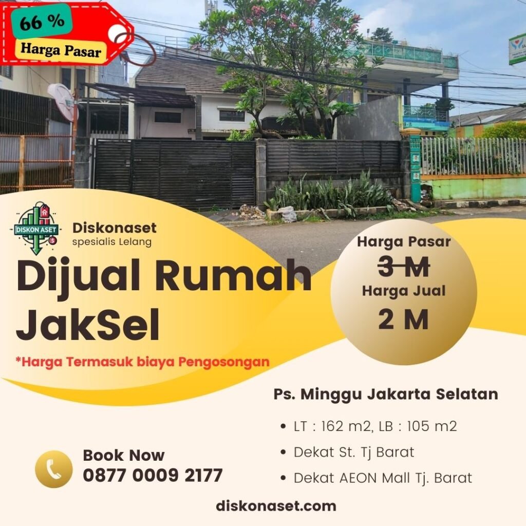 Dijual Rumah Jakarta Selatan