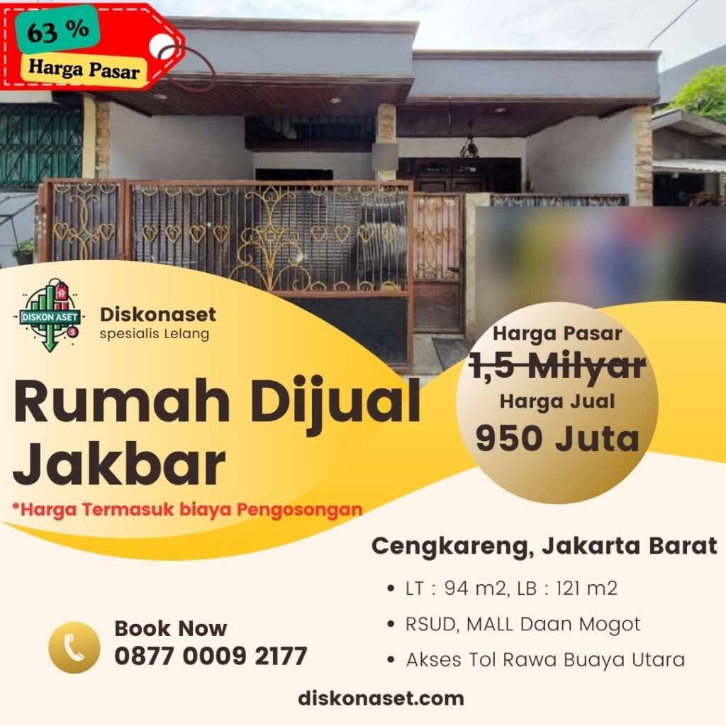 Rumah Murah Jakarta Barat Daan Mogot